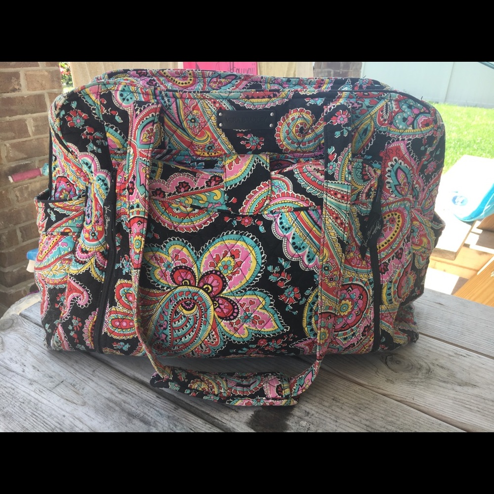 Parisian Paisley Large Diaper Bag 🌻